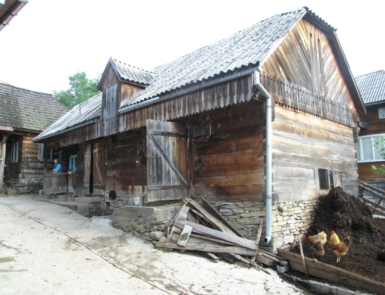Maramuresch / Maramures, Holzhaus / casa de lemn