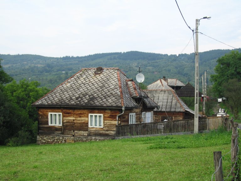 Maramuresch / Maramures, Holzhaus / casa de lemn